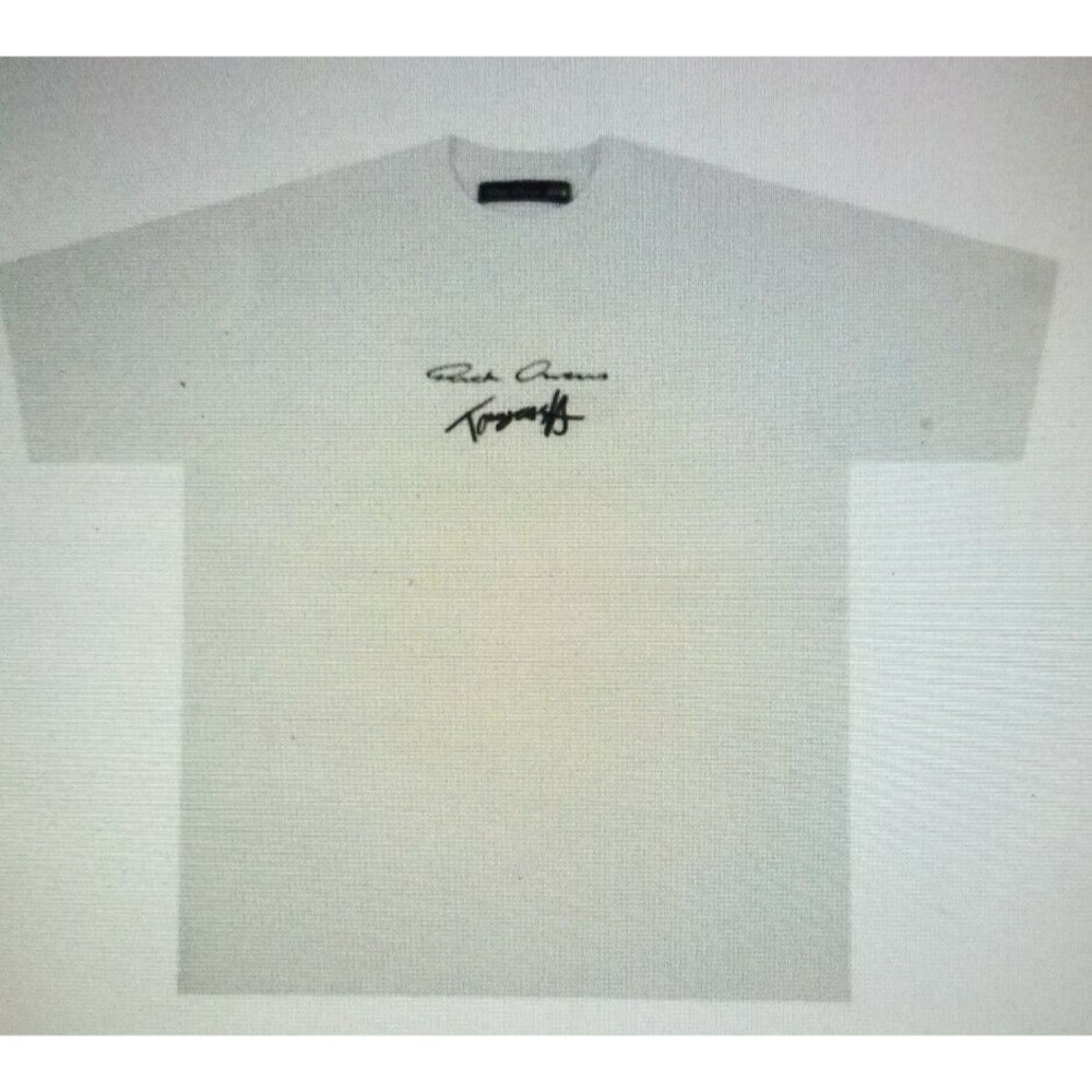 Rich Owens Tommy Cash limited edition t-shirt White Mens  Small